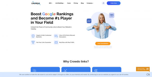 Crowd Marketing - Premium Links from Popular Social Platforms